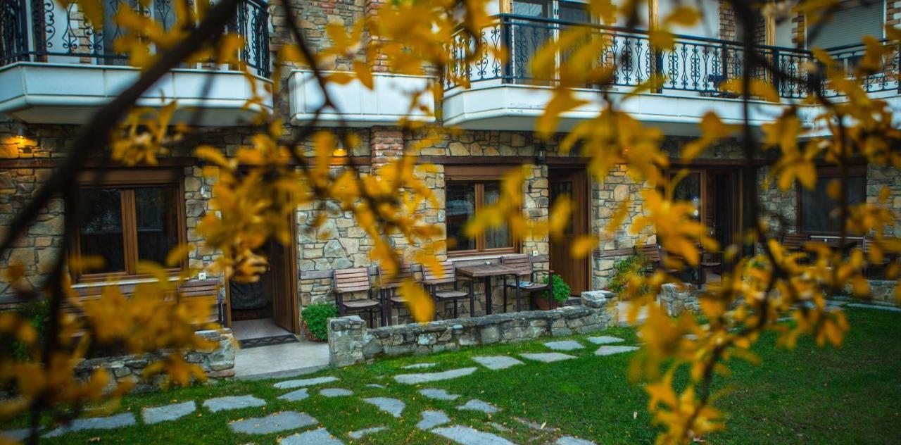 Апартаменты Spitiko Като-Лутраки Экстерьер фото